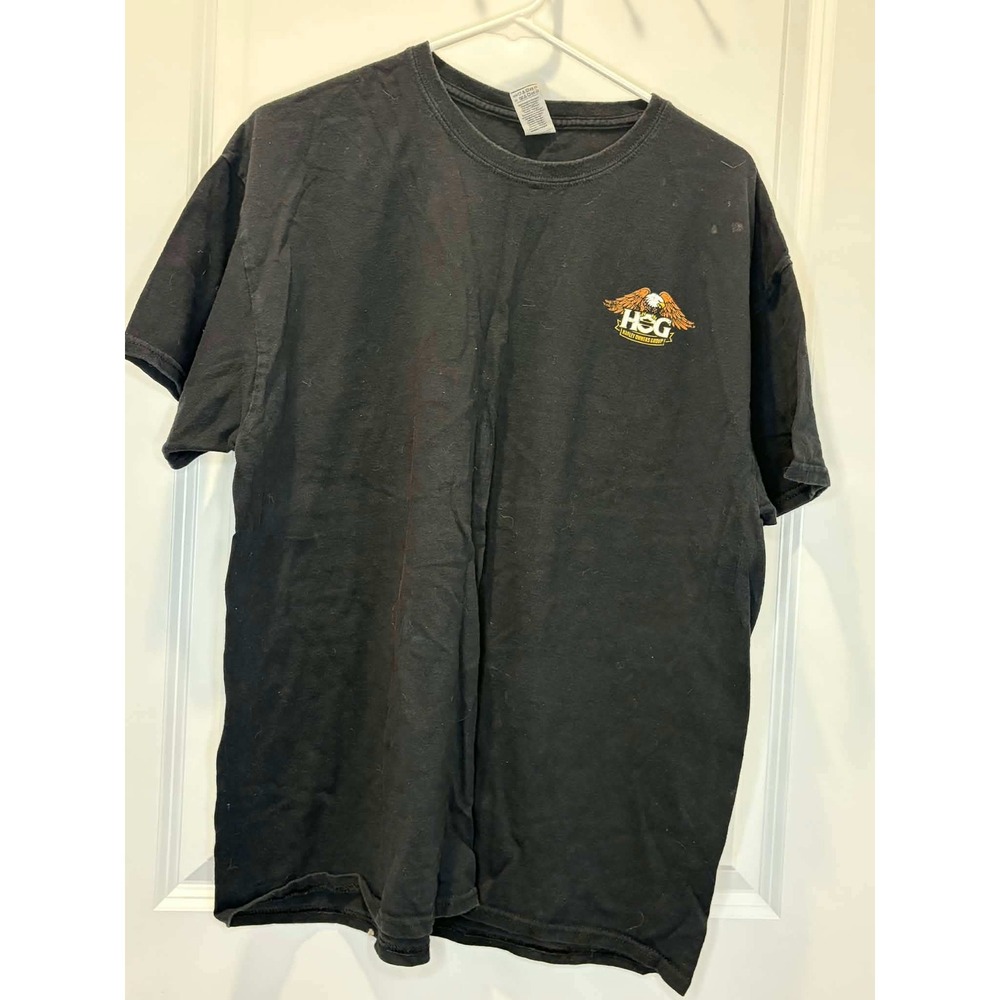 Harley Davidson HOG Official Riding Club Graphic T-Shirt Mens Black Large